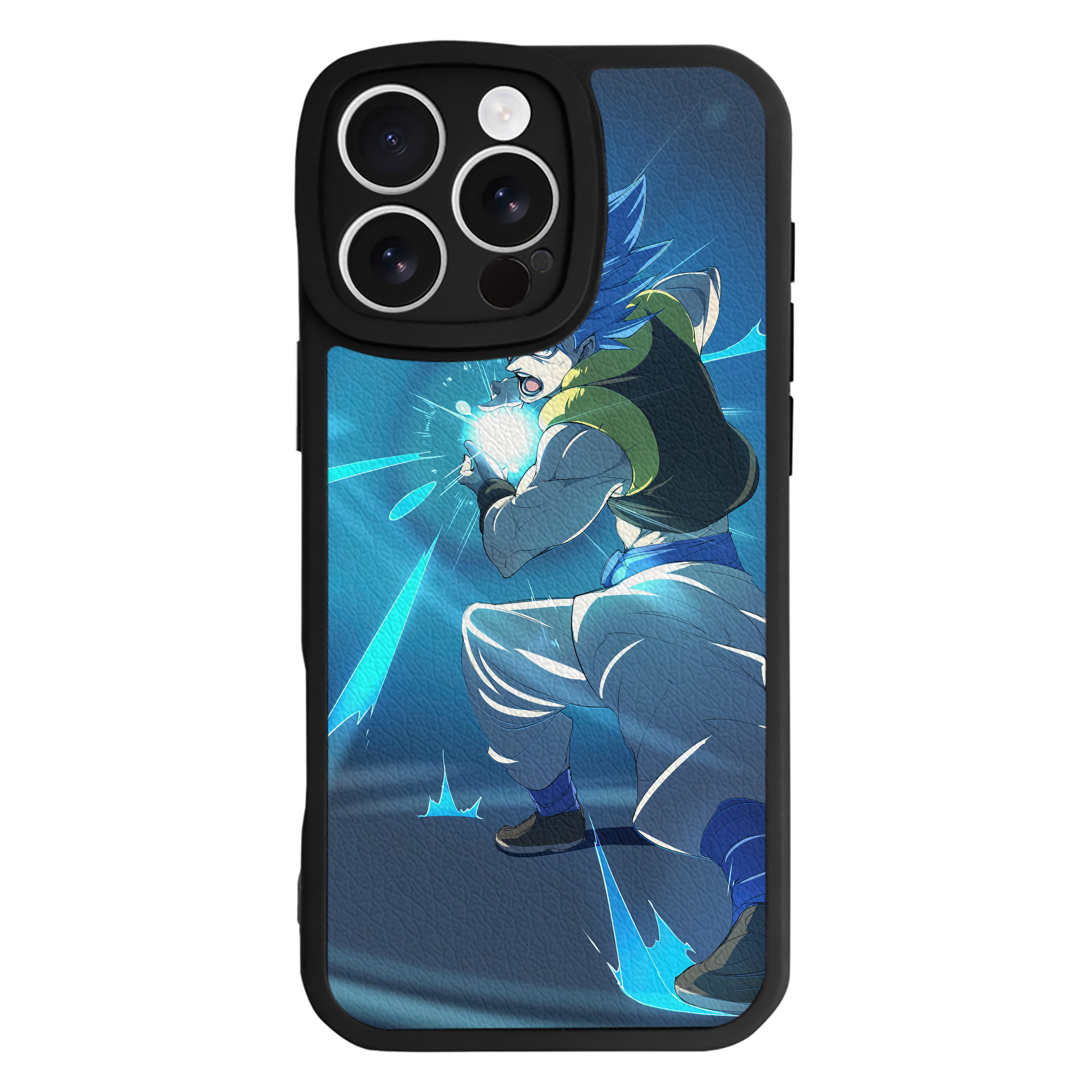 （画像用） ドラゴンボール DRAGON BALL 【iPhone 16シリーズ対応】シリコンスマホケース（レザー調） 材質：シリコン